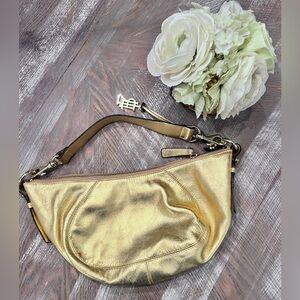 Ralph Lauren gold purse
